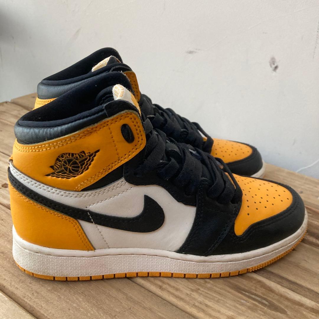 シューズ(男性用) Nike GS Air Jordan 1 Retro High OG Taxi