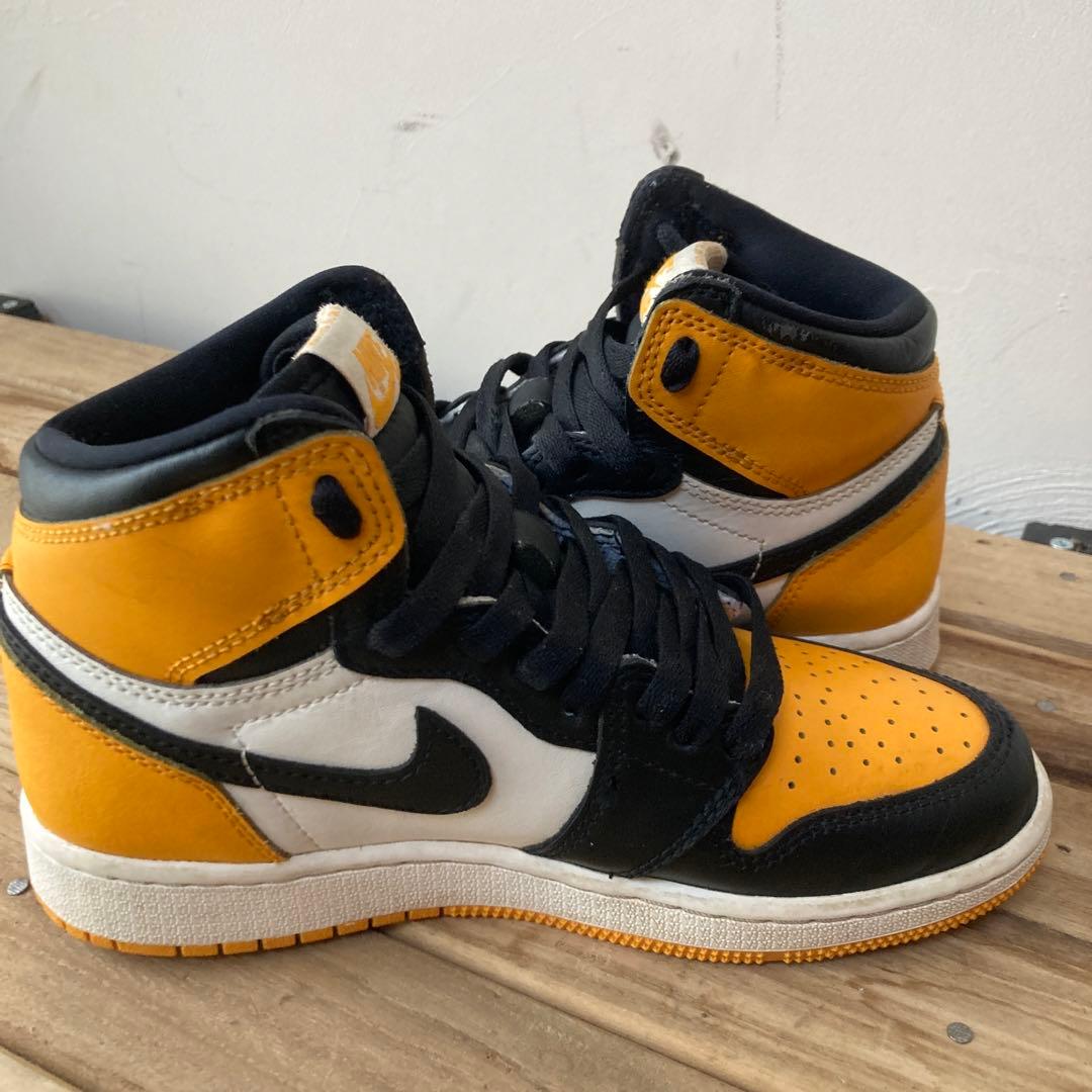 シューズ(男性用) Nike GS Air Jordan 1 Retro High OG Taxi