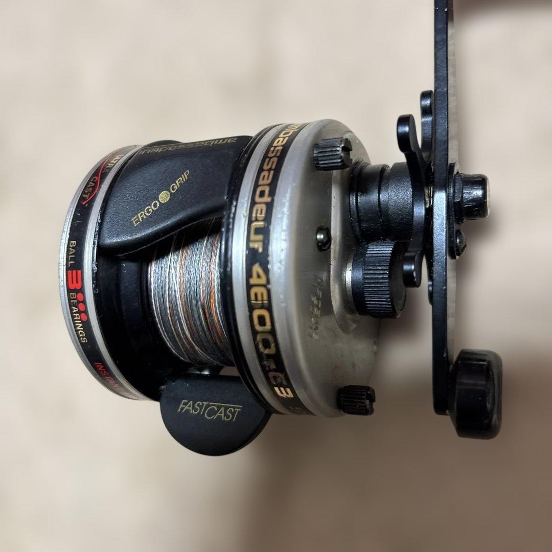 バス、カワハギ等にオススメ！アブガルシア アンバサダー4600C3