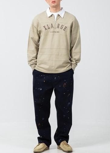 新品XLARGE（エクストララージ）RUGBY ZIP SHIRT（XL）