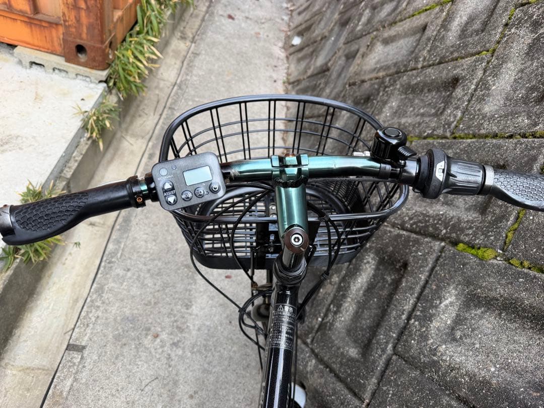 Panasonic ベロスターミニ　電動アシスト自転車 前カゴ付き