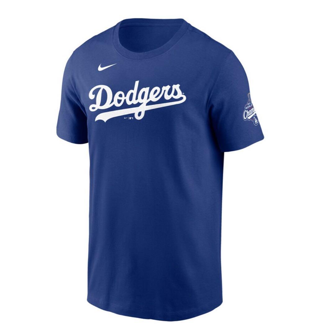 ドジャース 大谷翔平 ワールドシリーズ 2025 優勝TシャツブルーLサイズ