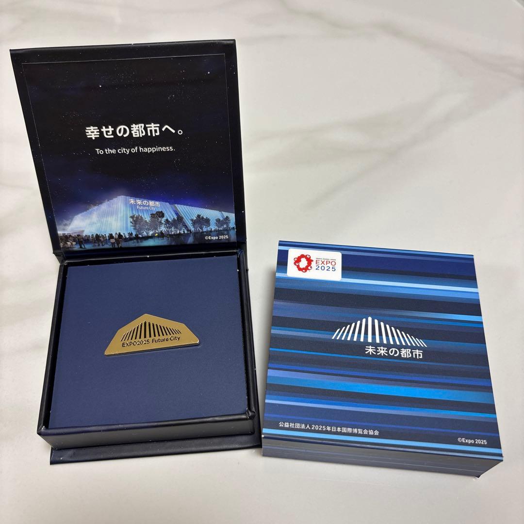 【非売品】未来の都市　大阪関西万博　2025 ピンバッチ