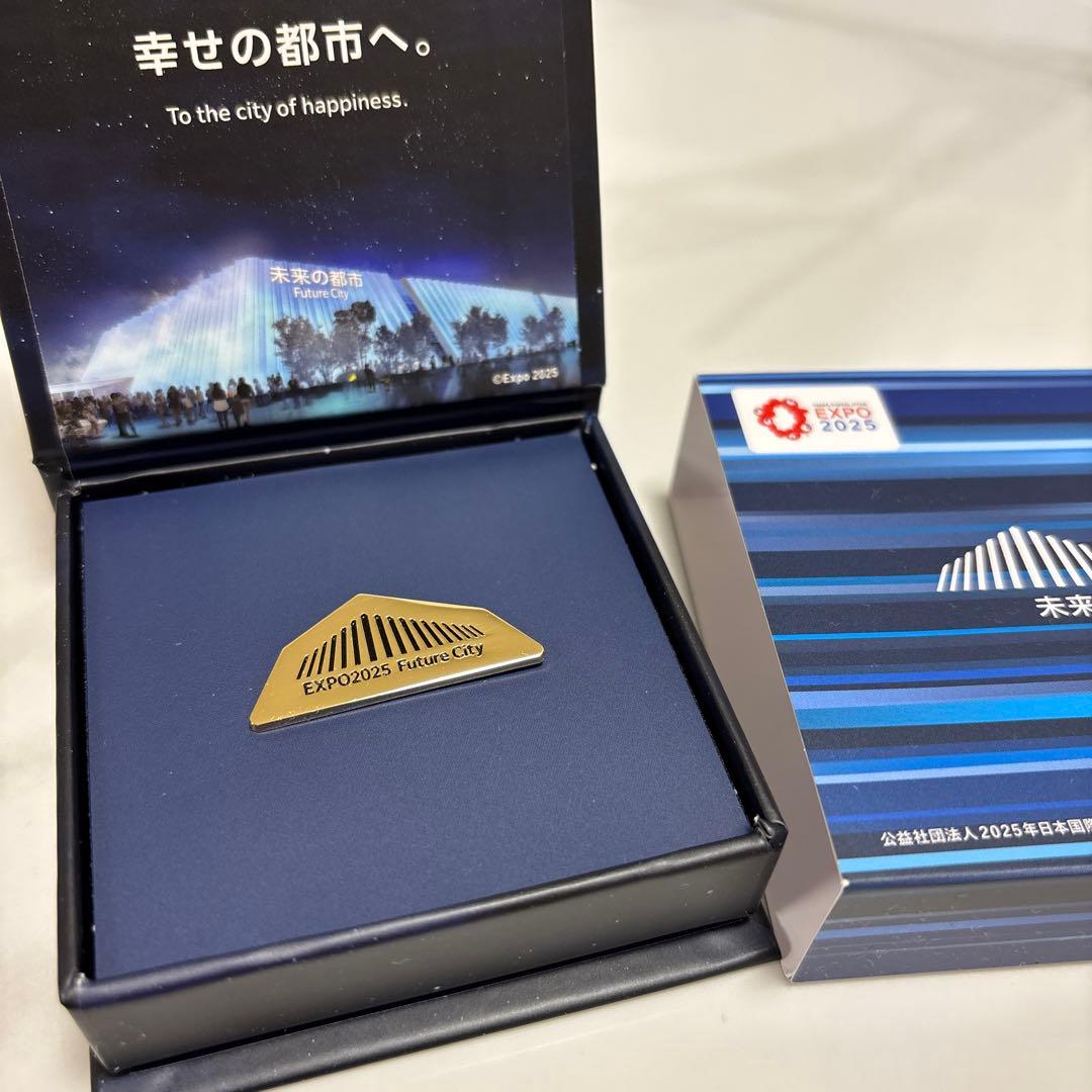 【非売品】未来の都市　大阪関西万博　2025 ピンバッチ