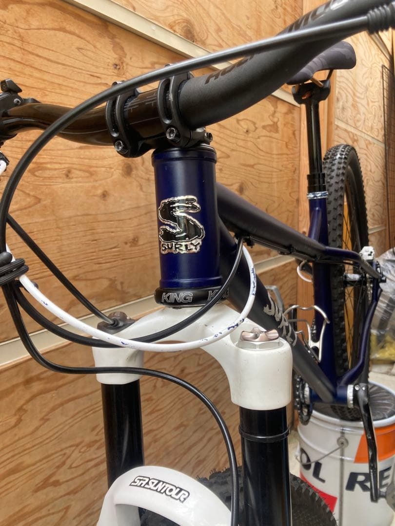 超希少MTB surly インスティゲーター2.0 マッドブルー仕様　サイズS
