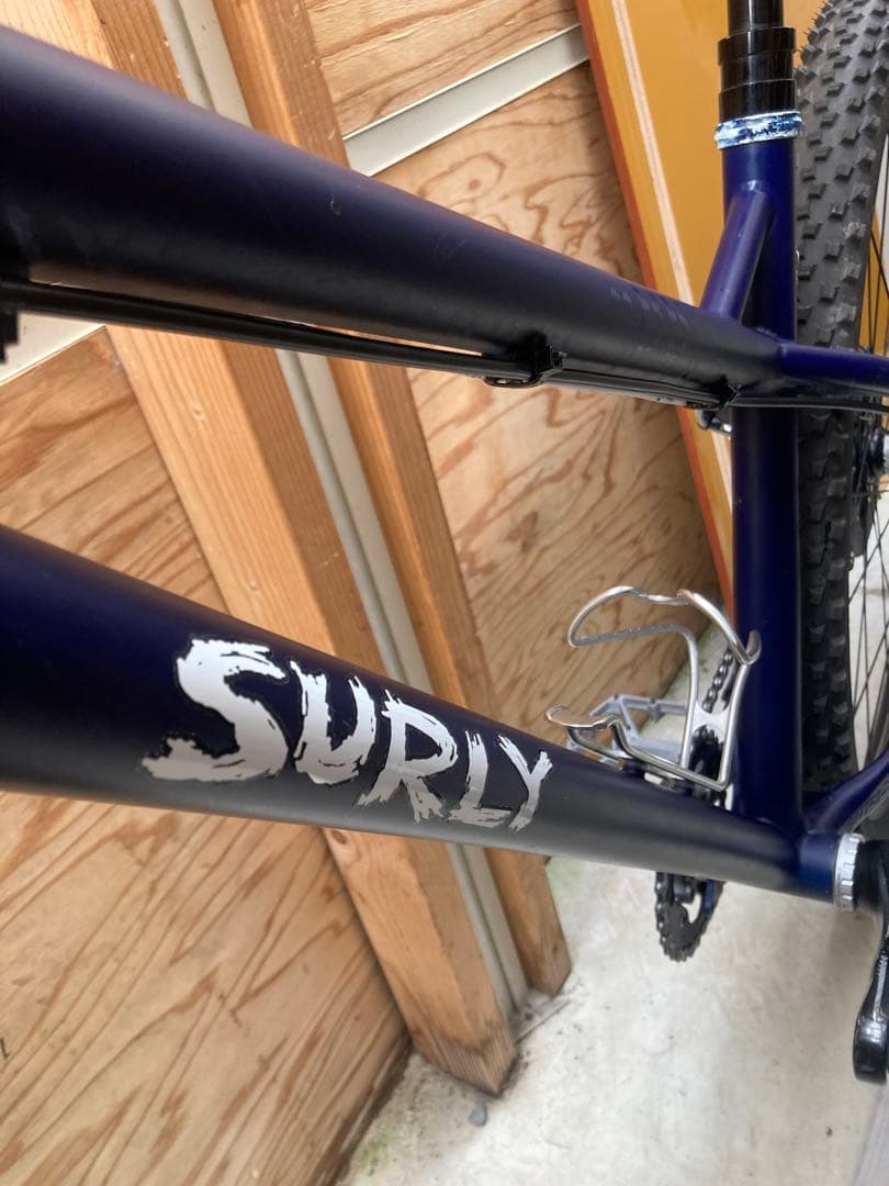 超希少MTB surly インスティゲーター2.0 マッドブルー仕様　サイズS