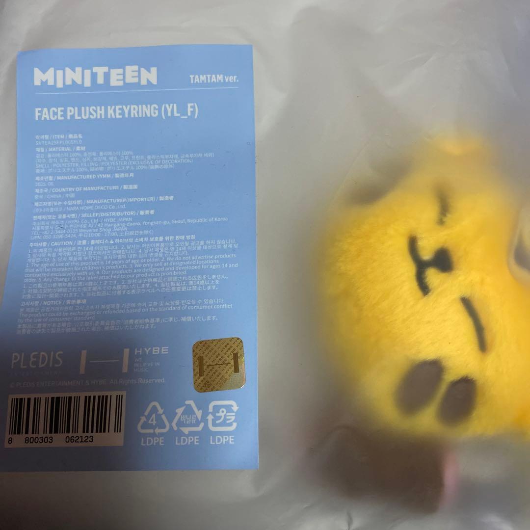 SEVENTEEN MINITEEN キーリング　ホシ　タムタム　ホルダー