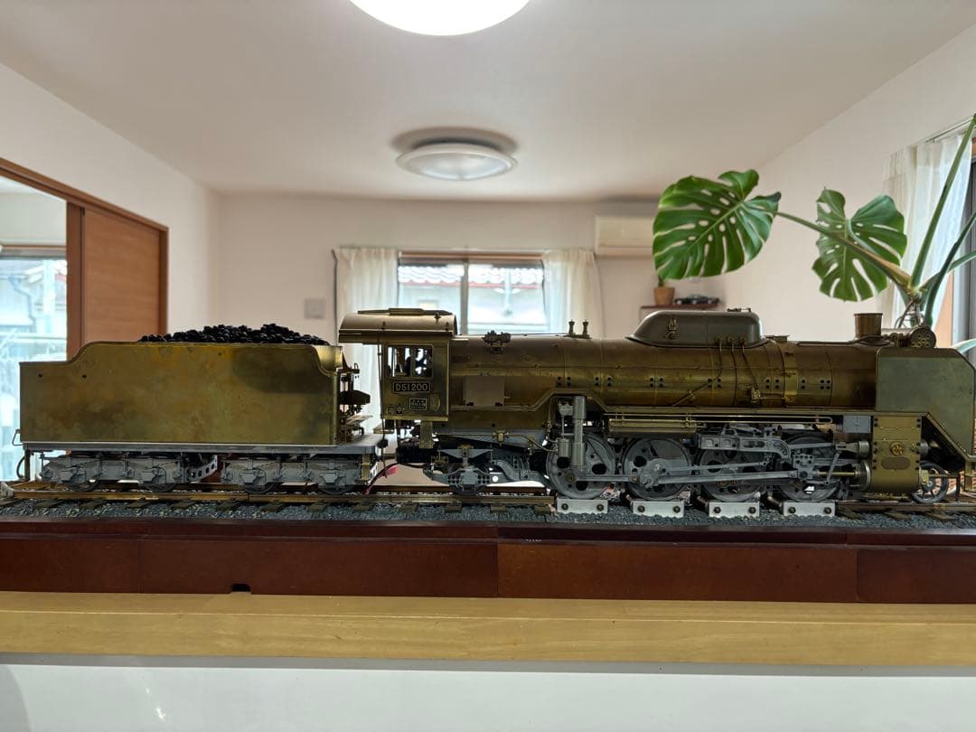 Deagostini 1/24 Gスケール D51 真鍮製列車模型 分冊組み立て