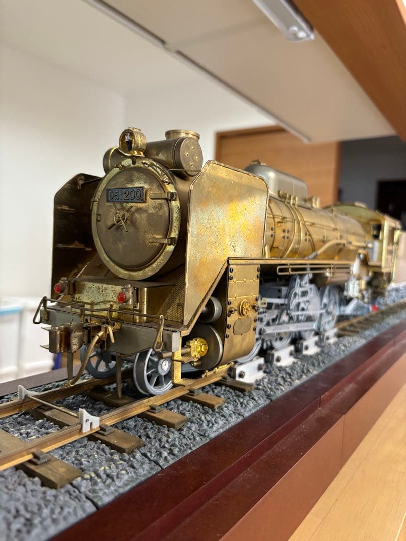 Deagostini 1/24 Gスケール D51 真鍮製列車模型 分冊組み立て