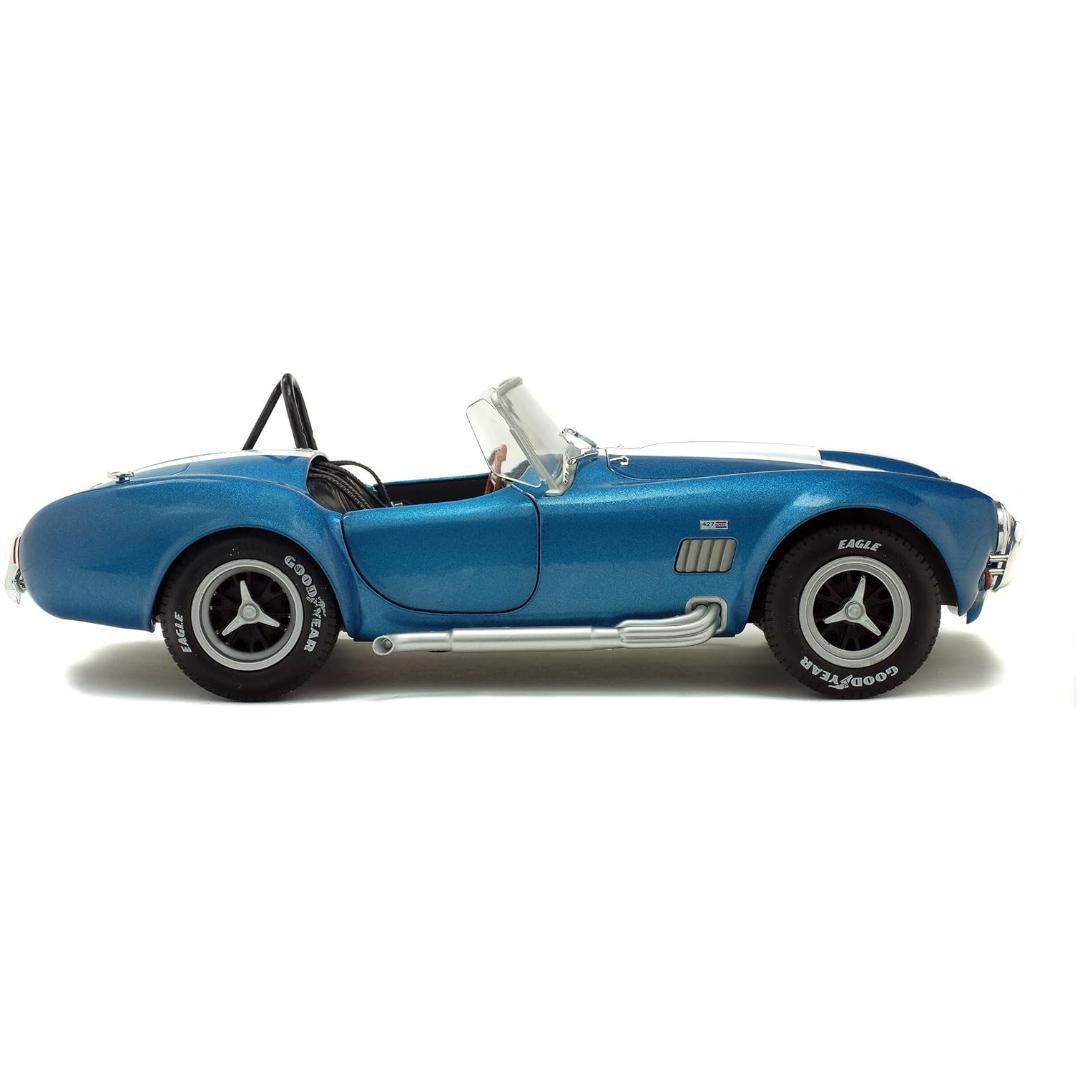 1/18 シェルビー コブラ 427 S/C 1965 ブルー ソリド製ミニカー