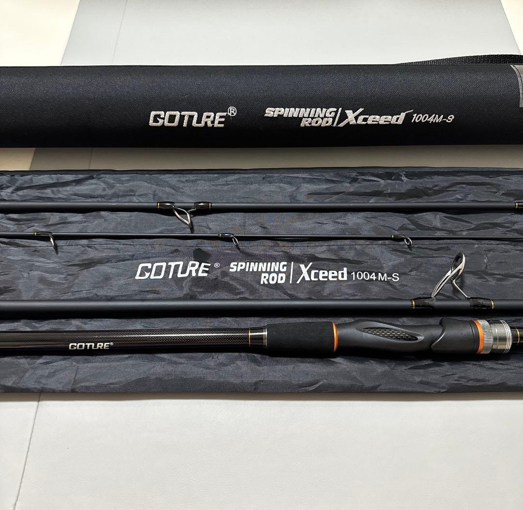 GotureXceed 1004M-S スピニングロッド10ftリール付きセット