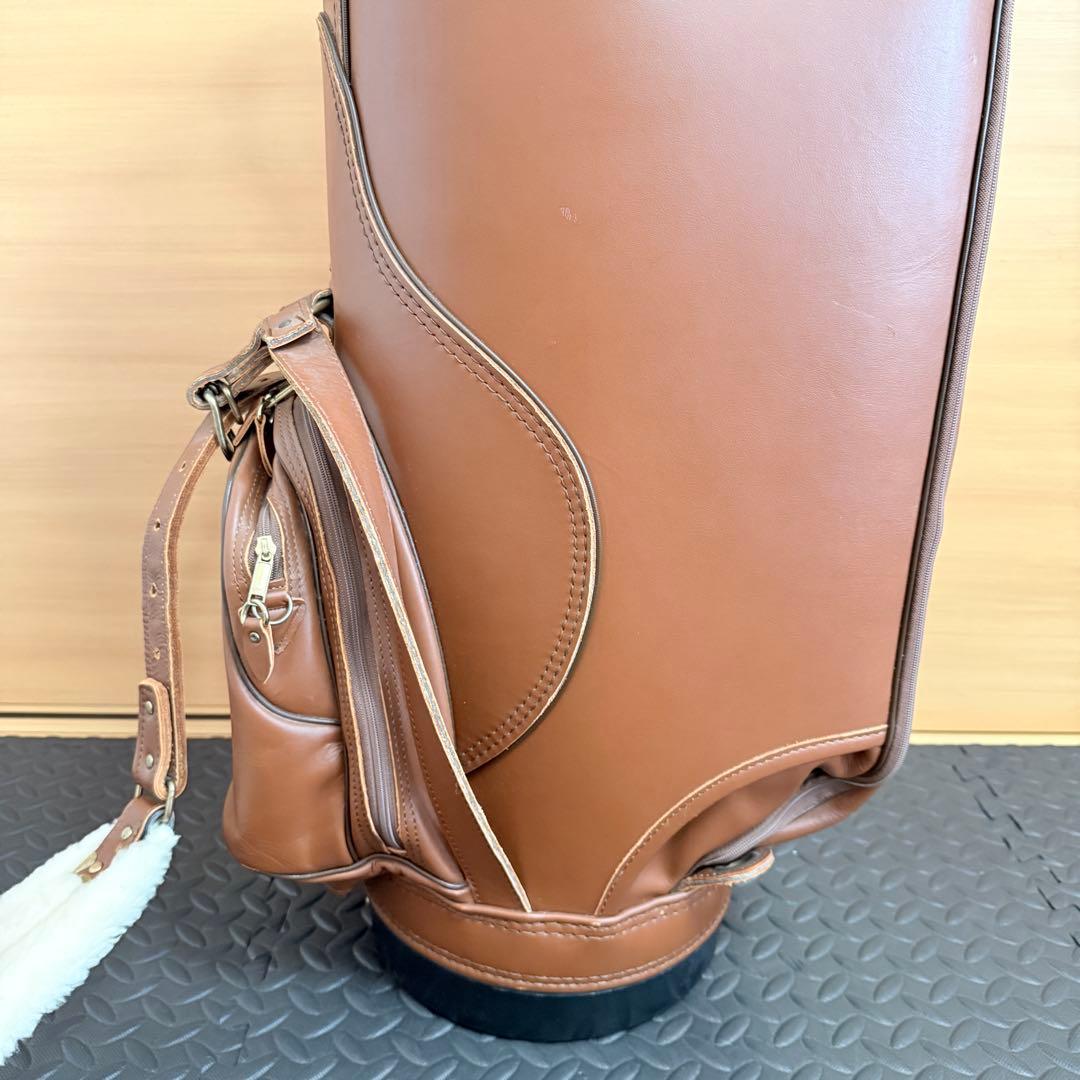 POLO GOLF ポロ ゴルフ 本革 キャディバッグ クラシックモデル 稀少品