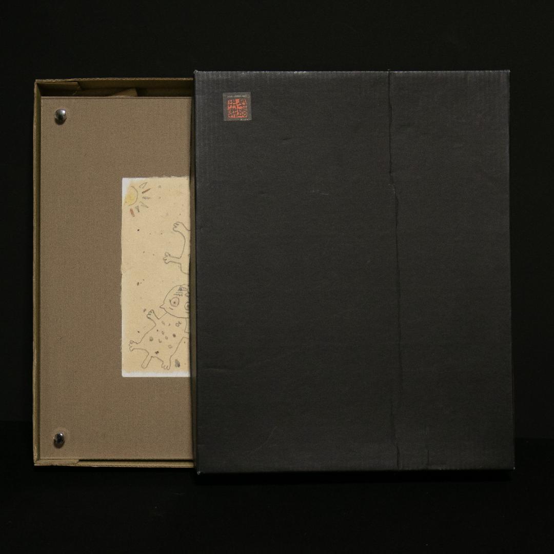 766　赤塚不二夫　ネコ　葉書サイズ　直筆作品