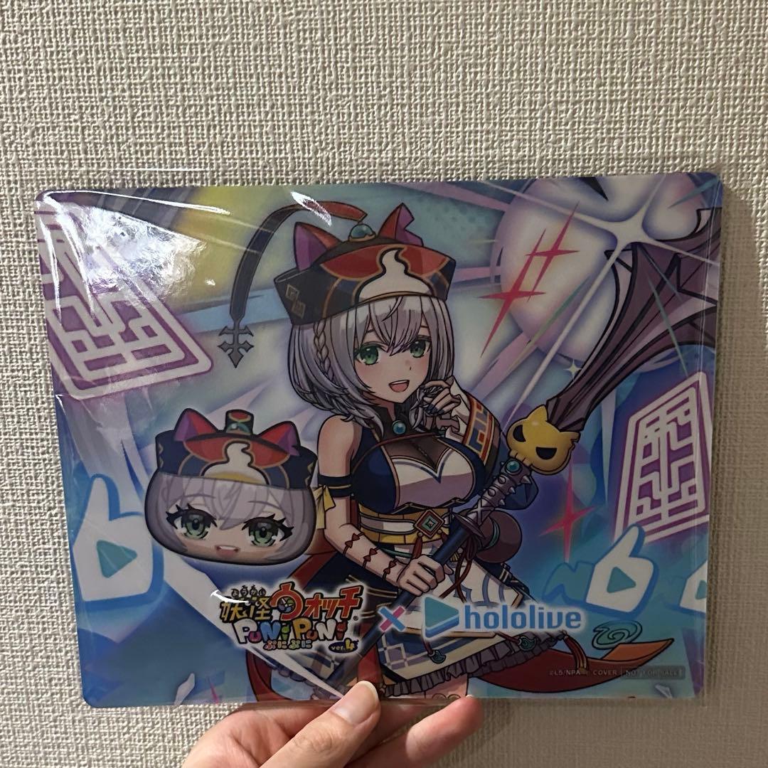 妖怪ウォッチぷにぷに ホロライブコラボ マウスパッド(白銀ノエル)