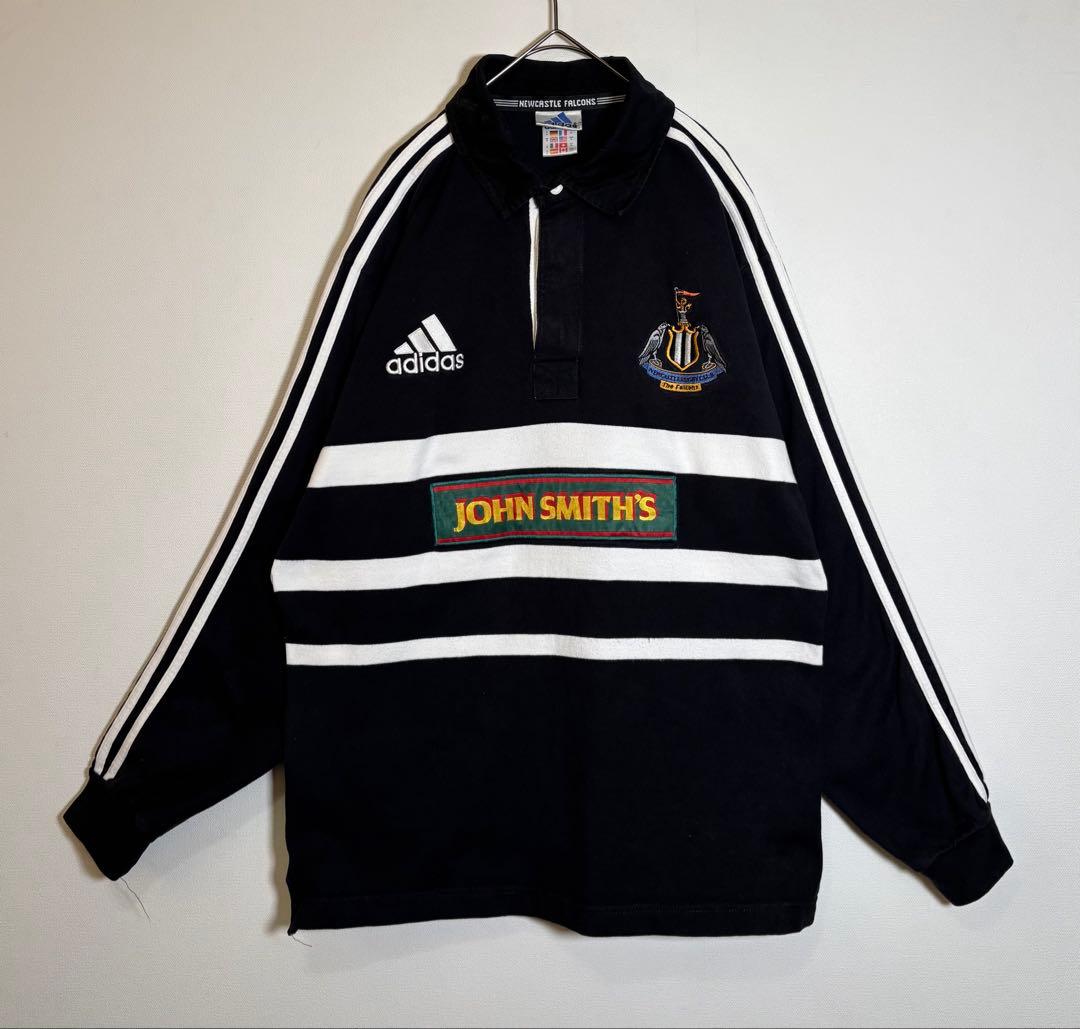 adidasアディダス NEWCASTLE RUGBY CLUBラガーシャツ