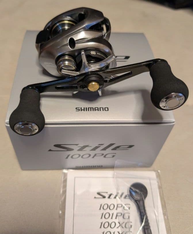 ■新品未使用 SHIMANO 25 スティーレ 100PG ベイトリール 右巻き