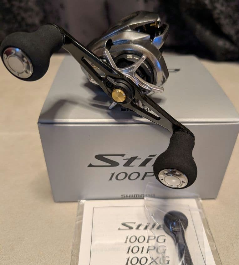■新品未使用 SHIMANO 25 スティーレ 100PG ベイトリール 右巻き