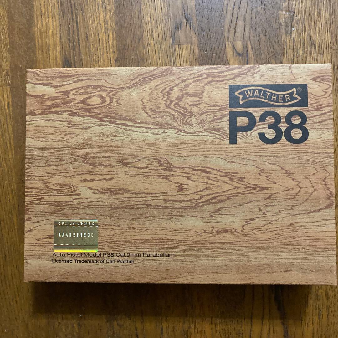 [★中古] マルゼン　ワルサーP38　ブラックメタル　ガスブローバック