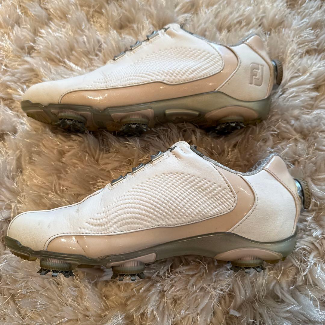 FootJoy★DNA ゴルフシューズ★23.5cm ワイド★ライトピンク