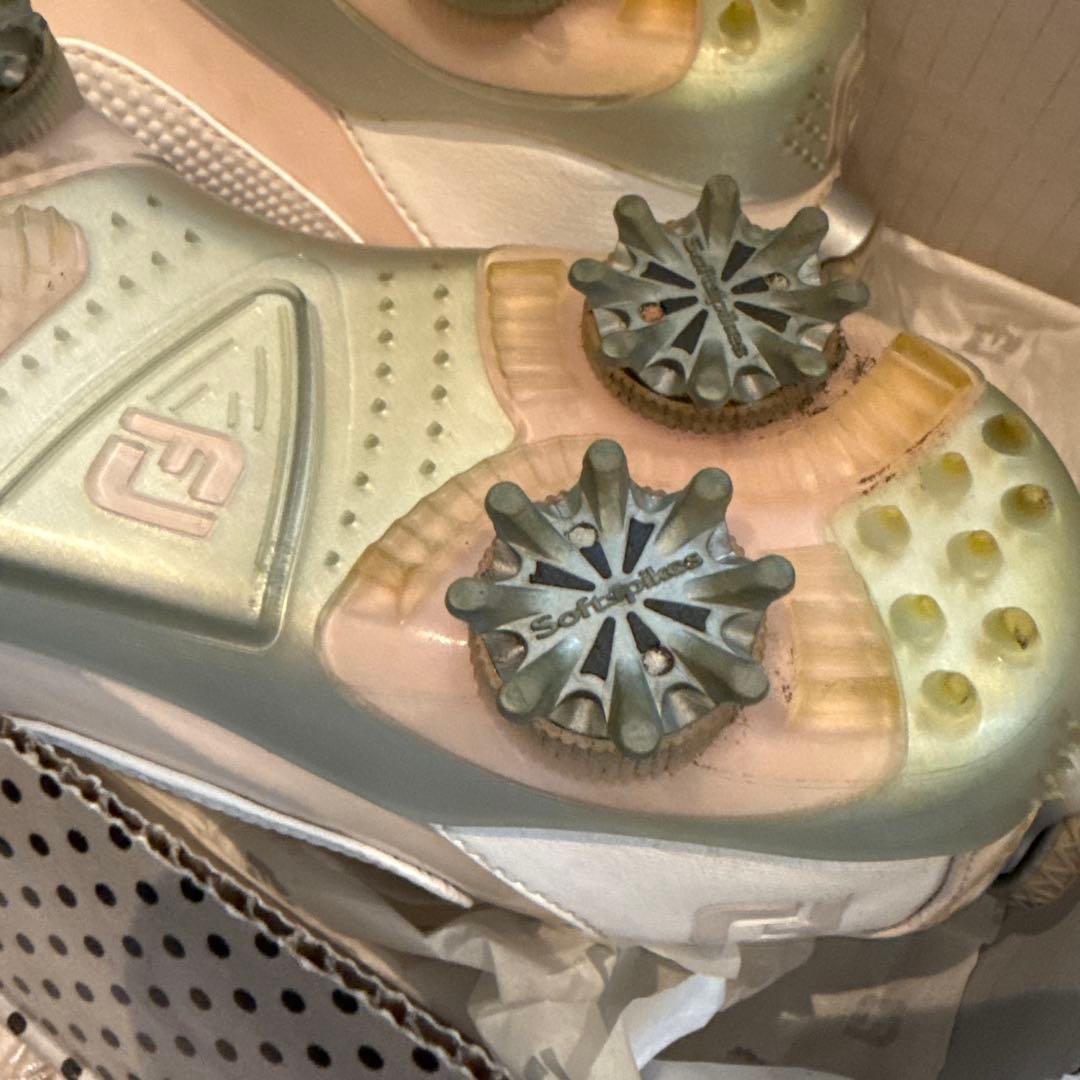 FootJoy★DNA ゴルフシューズ★23.5cm ワイド★ライトピンク