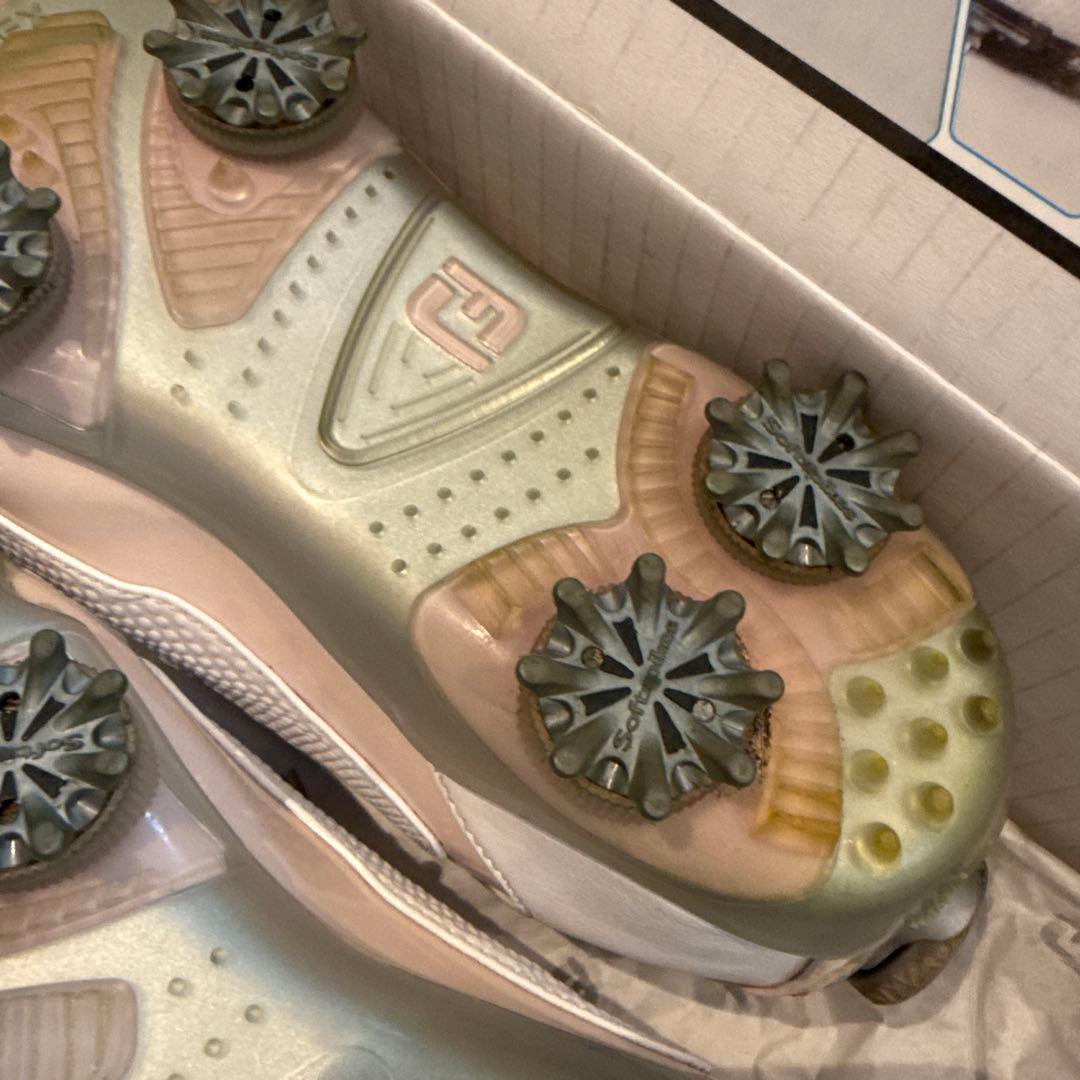 FootJoy★DNA ゴルフシューズ★23.5cm ワイド★ライトピンク