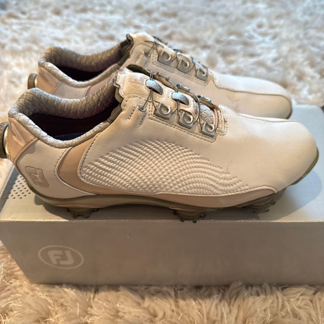 FootJoy★DNA ゴルフシューズ★23.5cm ワイド★ライトピンク