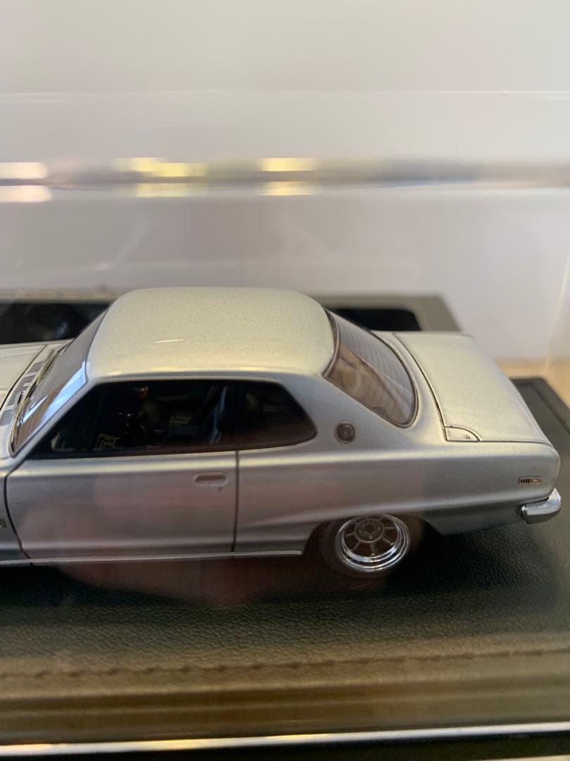 イグニッションモデル　1/43 スカイライン　GT-X KGC10 シルバー