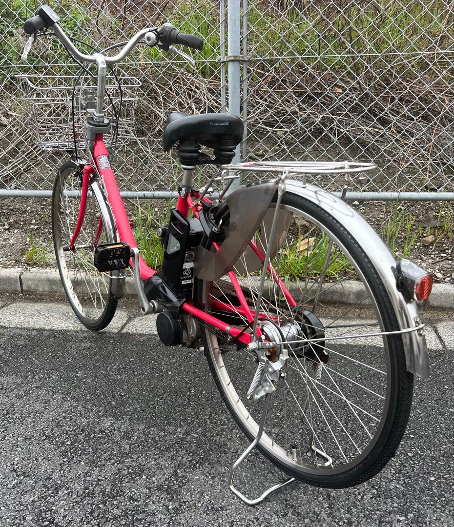 Panasonic電動アシスト自転車前後新品タイヤ交換済26インチ関東圏配送可能