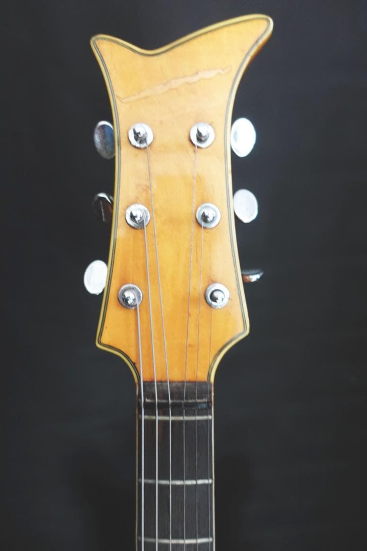 【期間限定値下げ】60年代製 Teisco Vegas-66 フルアコギター