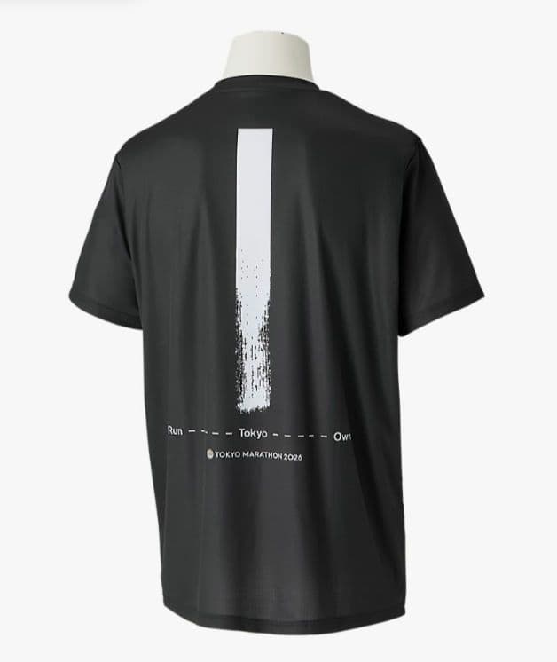 東京マラソン2026 表記サイズS シグネチャーTシャツ　吸水速乾　ASICS
