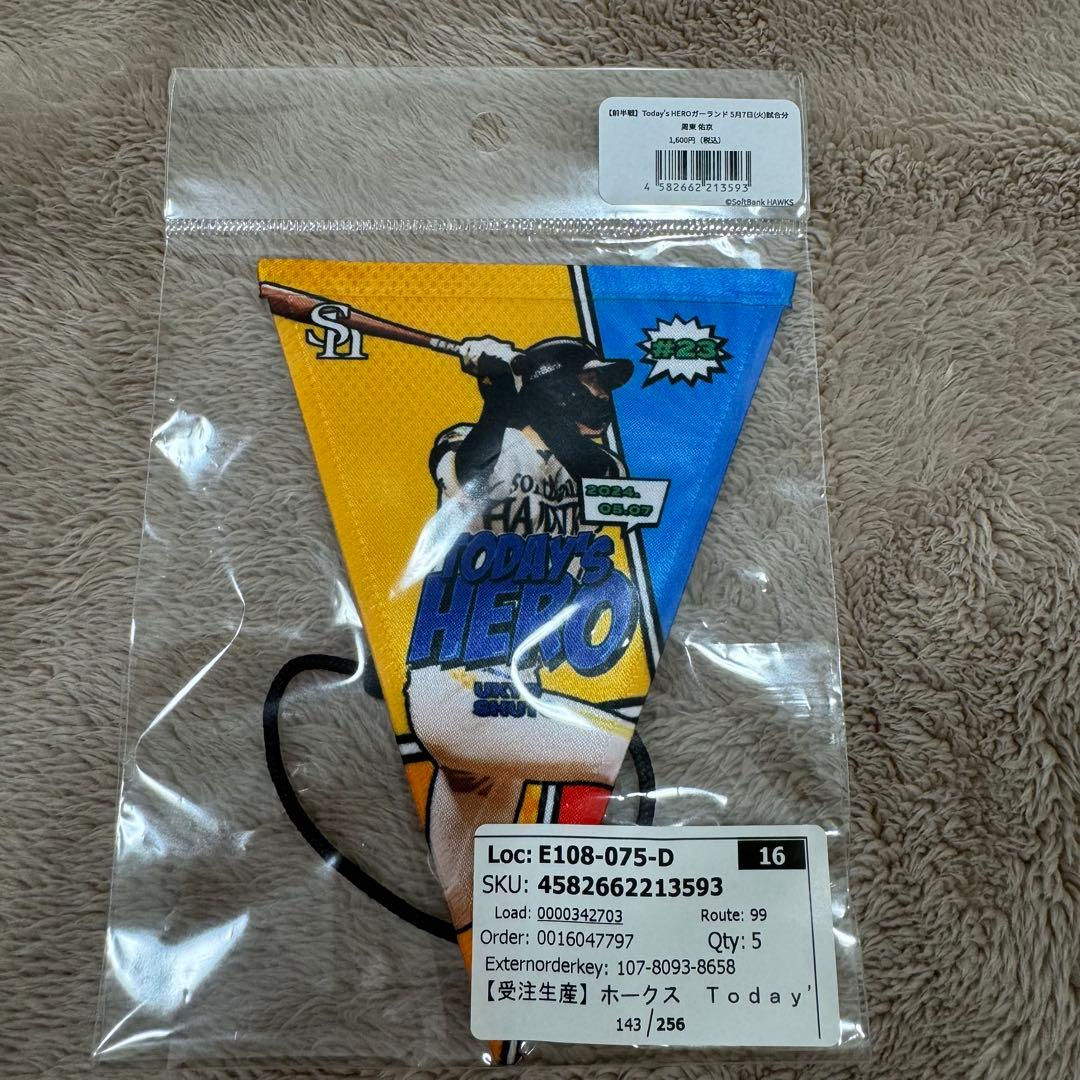 周東佑京 ヒーローグッズ 2024 ガーランドセット
