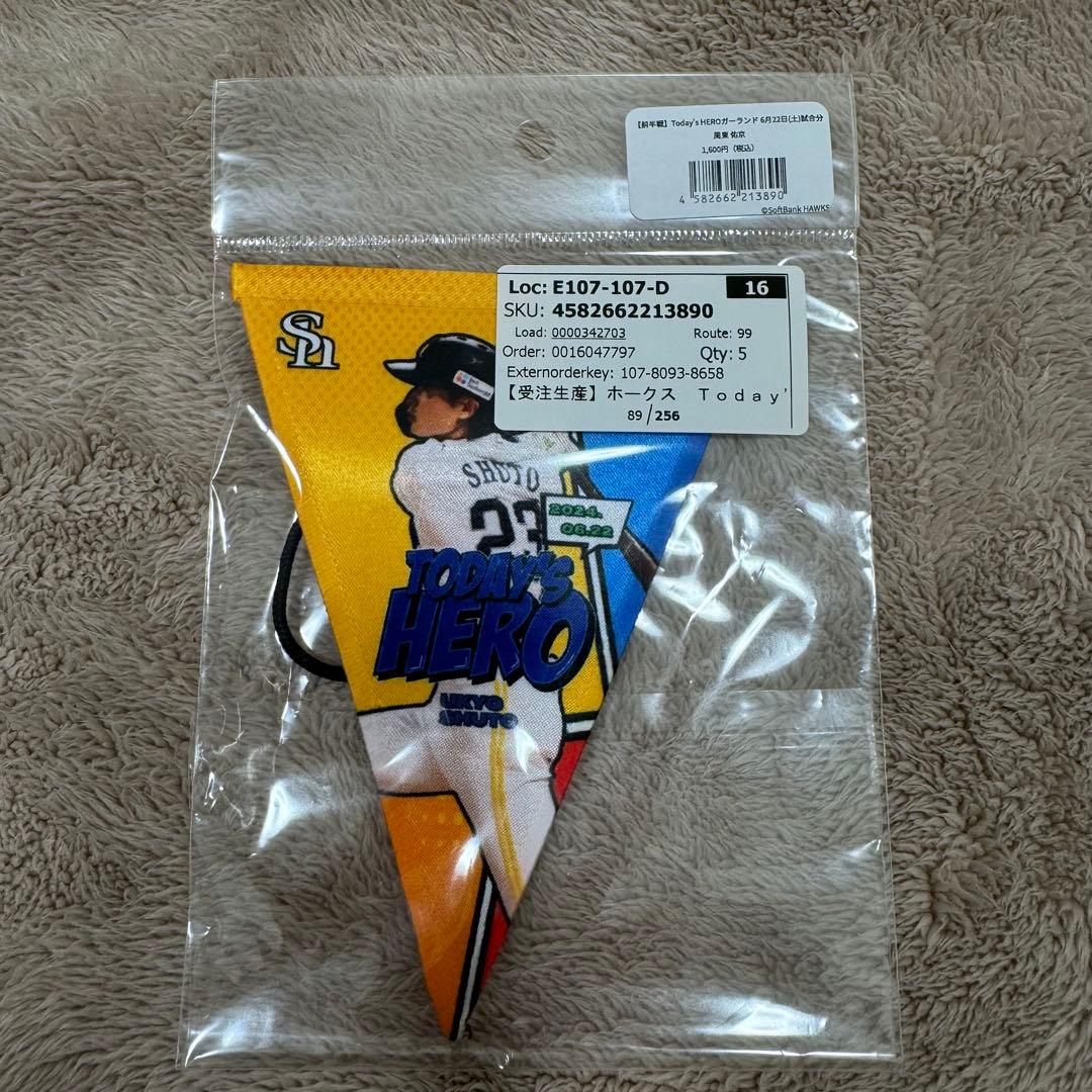 周東佑京 ヒーローグッズ 2024 ガーランドセット