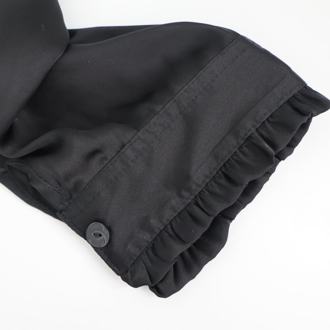 【美品 フラメンコ衣装】半艶オールブラック UGWAG アグワグ ブラウス
