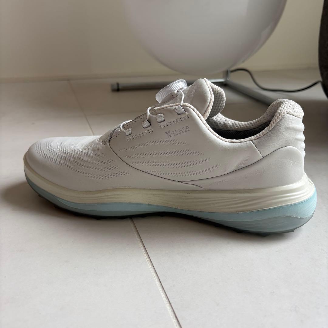 【美品】ゴルフシューズ 防水 レザー レディース 132763