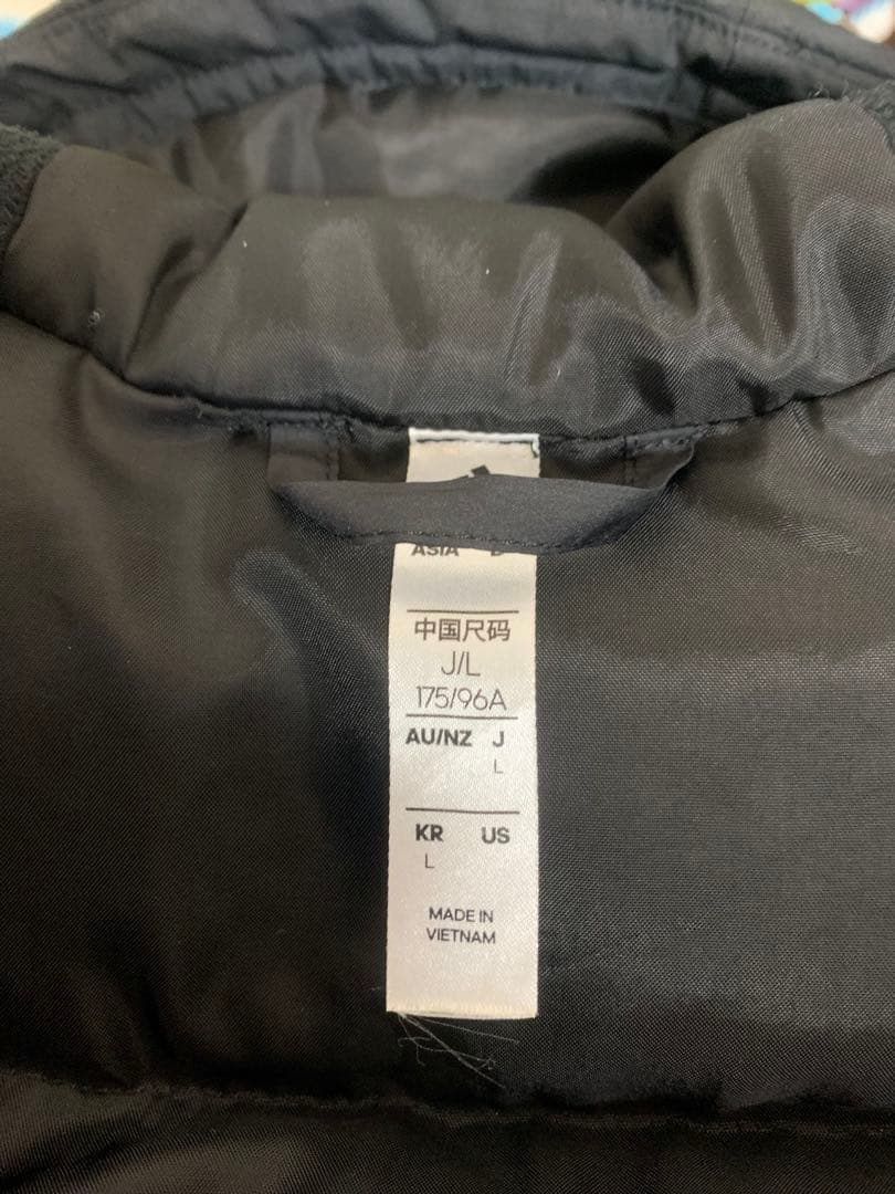 adidas TIRO ベンチコート ブラック×ソーラーゴールド 【美品】