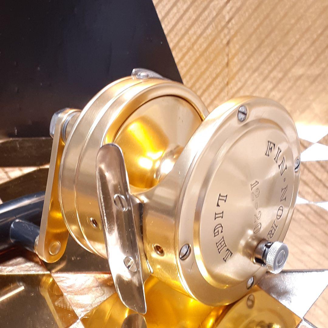 FINNOR 12-20 LIGHT トローリング ベイトリール ジギング 美品