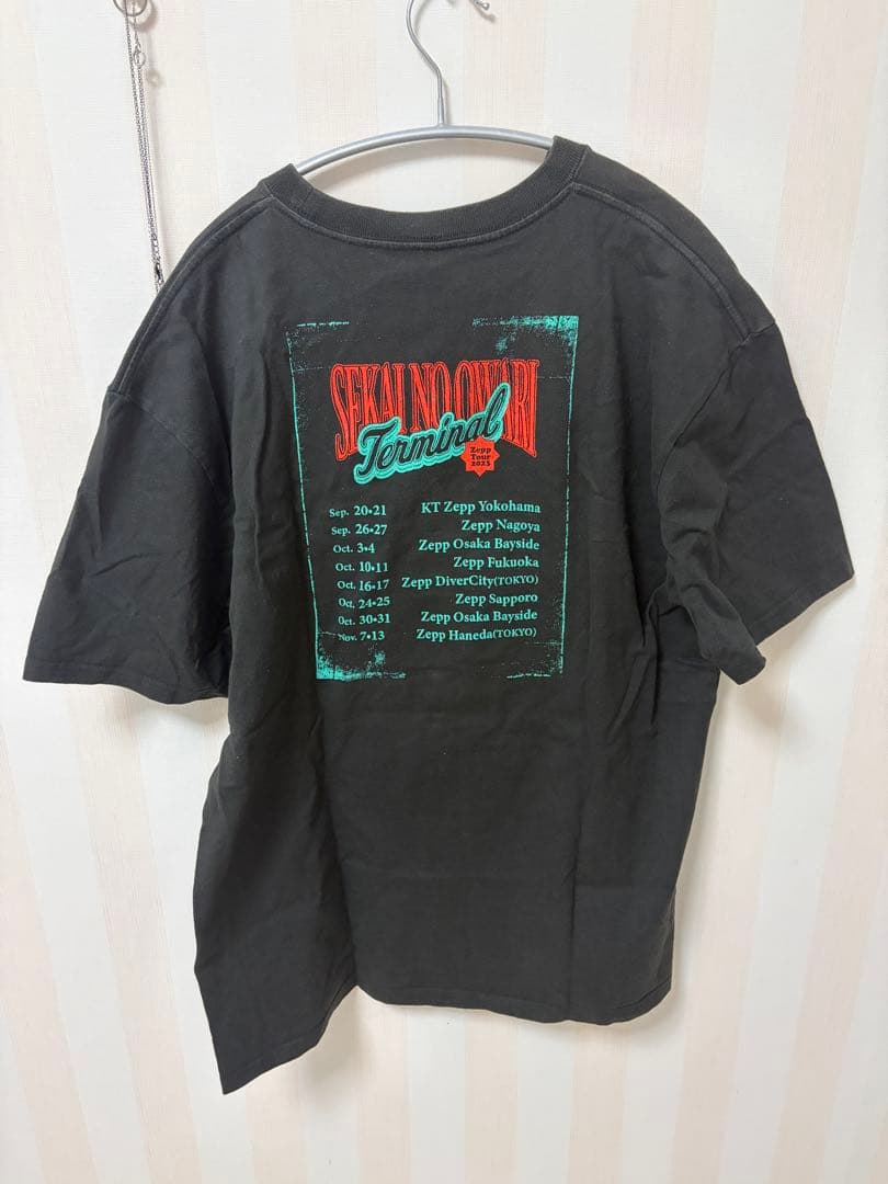 SEKAI NO OWARI Terminal Tシャツ XL ブラック