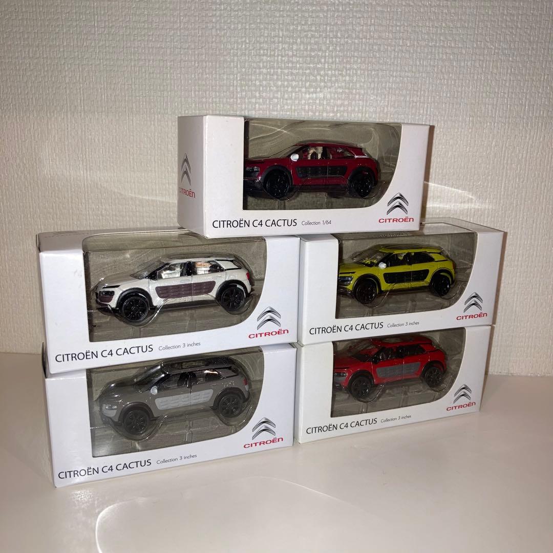 シトロエン　C4カクタス　ノレブ　1/64 5個セット