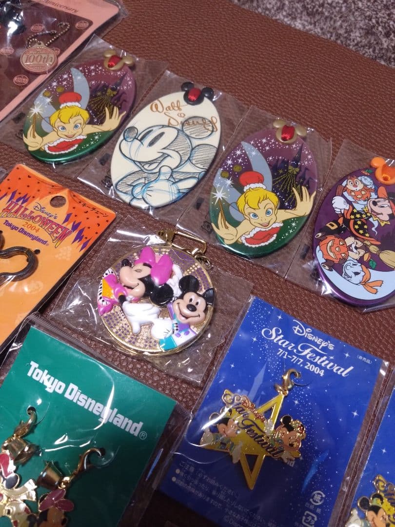 Tokyo Disneyland キャラクターキーホルダーセット 未使用