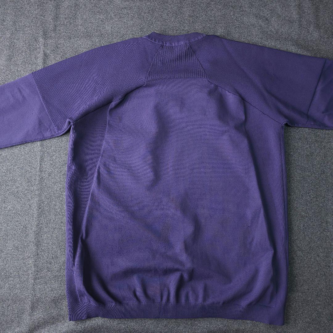 2着セット ラッセルノ 春ニットセーター×モックネックシャツ 7 2XL 3L