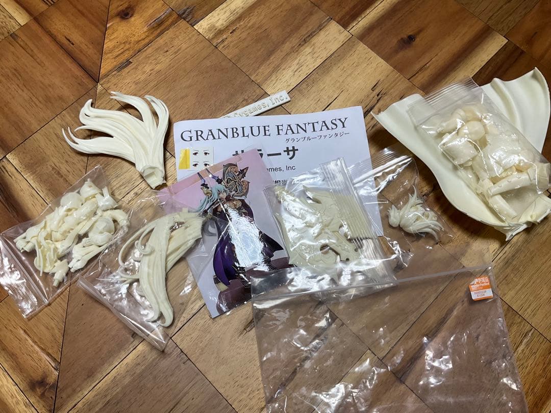 サラーサ　グラブル　ワンフェス　ガレージキット　未組立　モワノー
