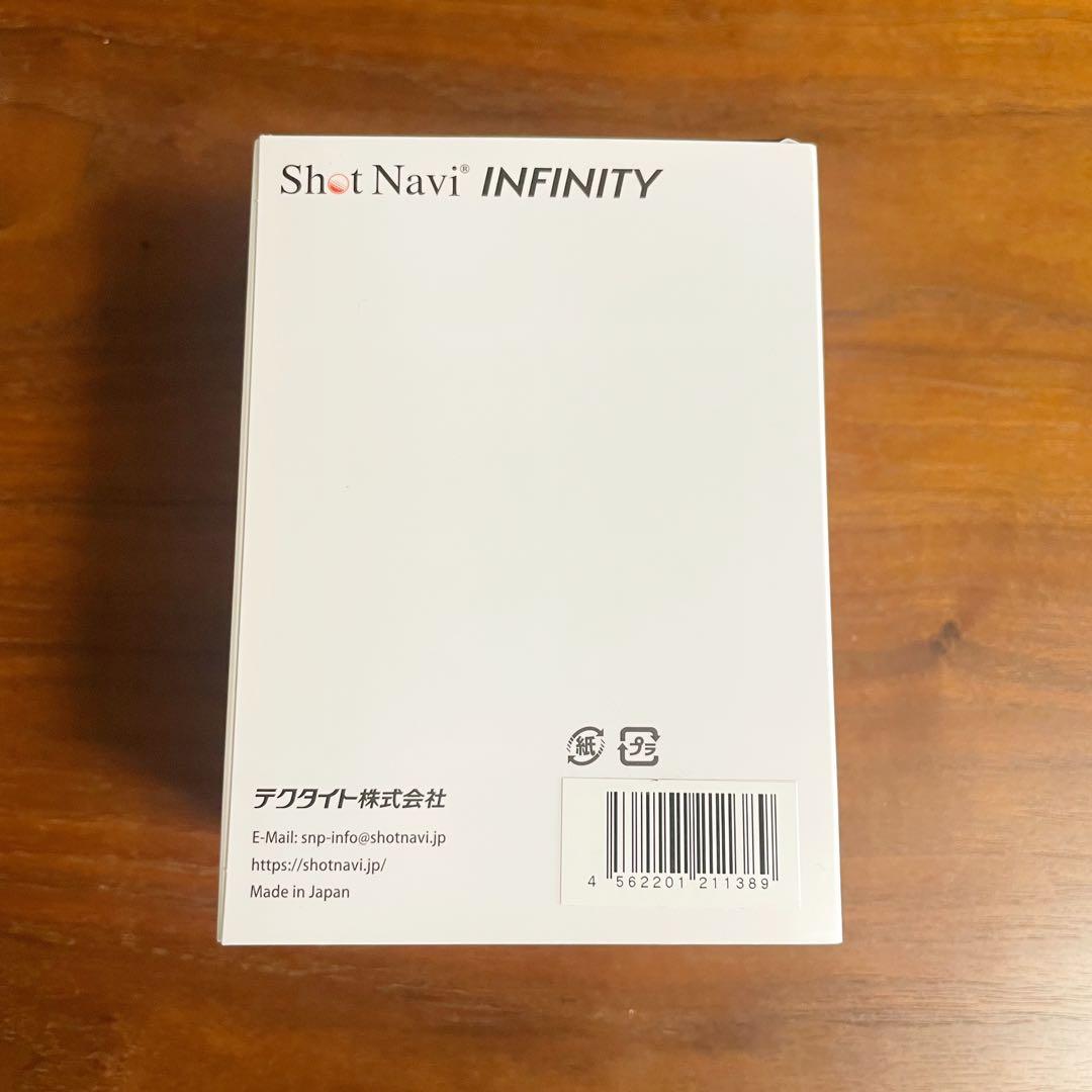 ショットナビ　INFINITY ゴルフ　golf GPS ウォッチ