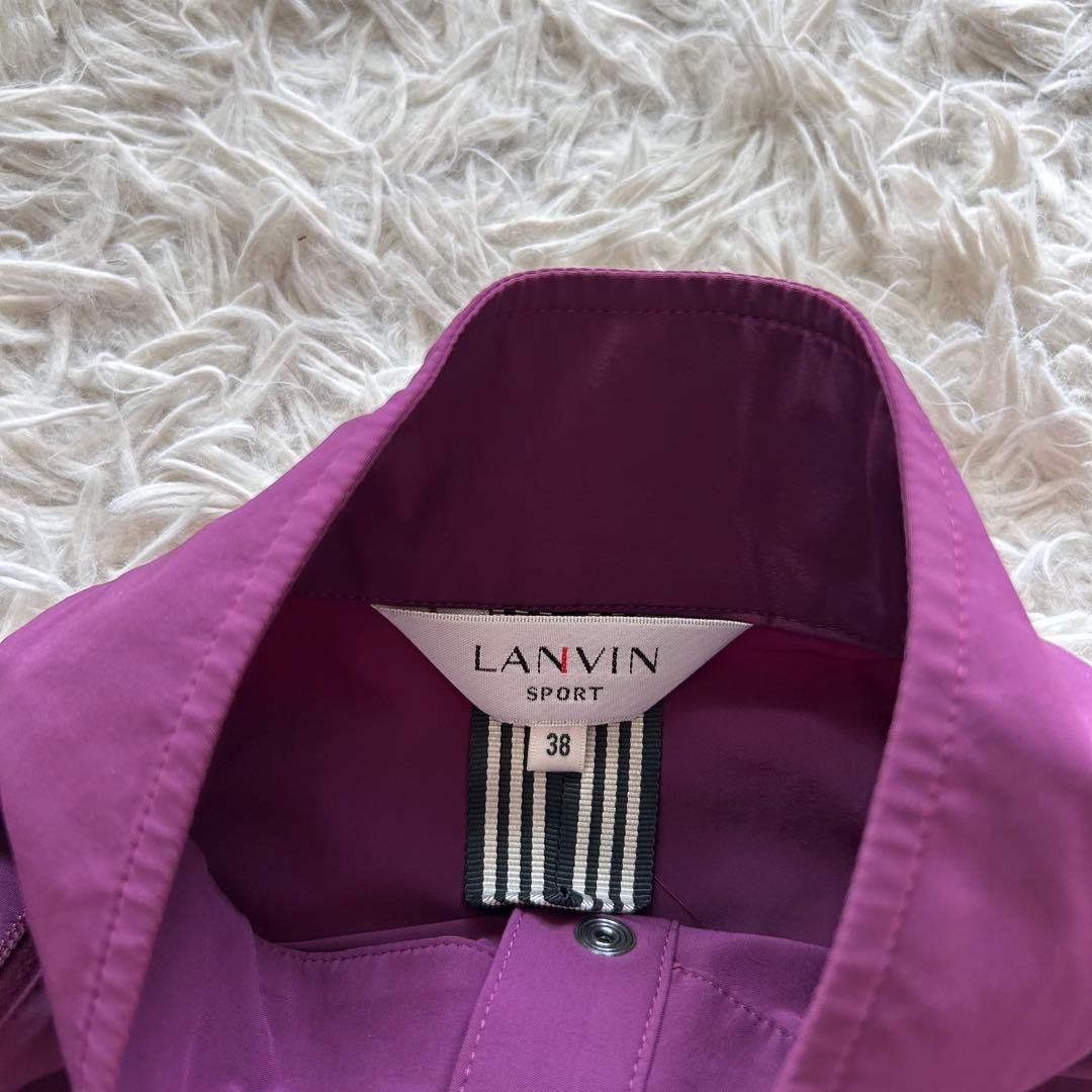 LANVIN ランバン SPORT 2WAY ジャケット ボルドー パープル