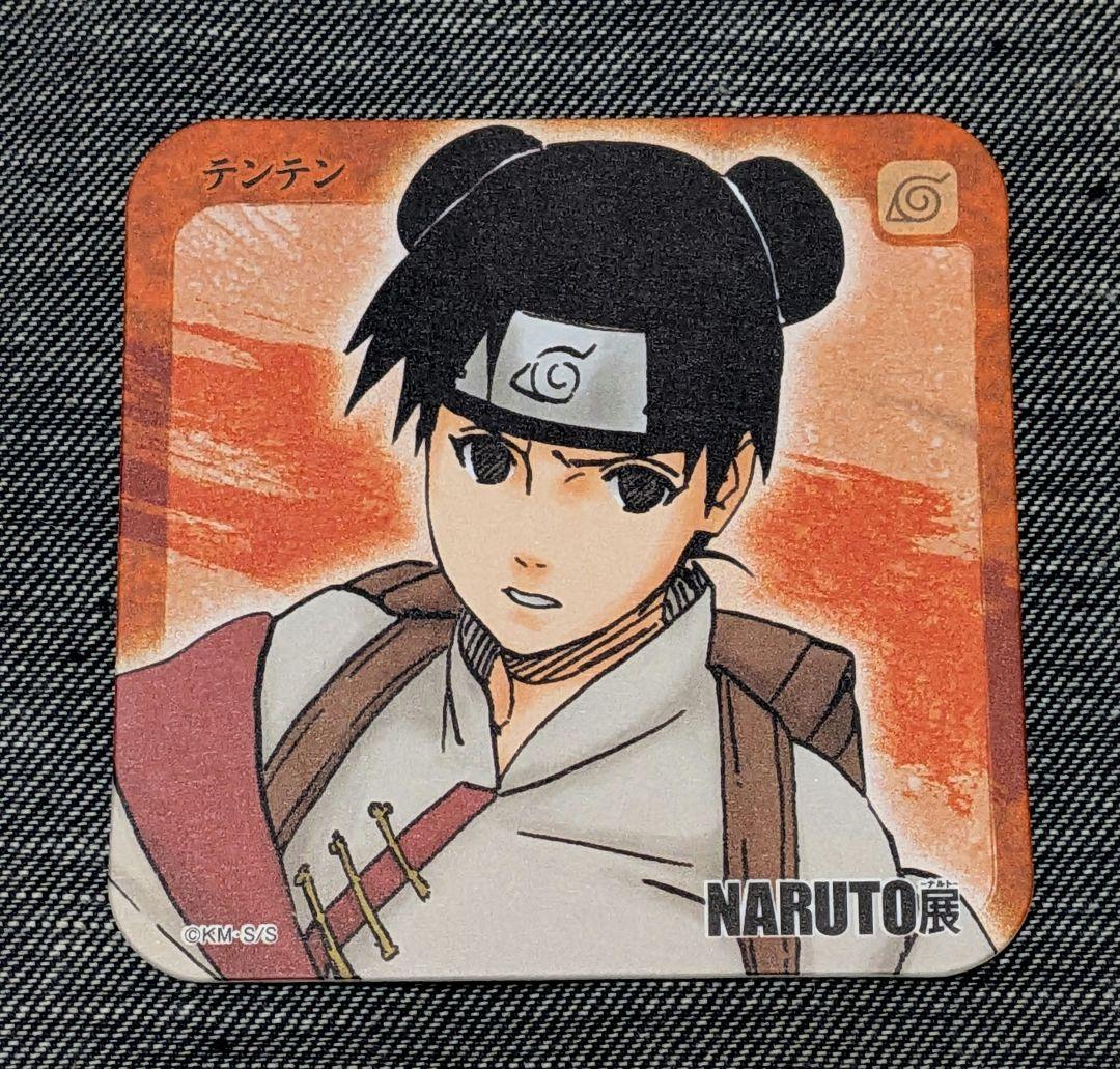 NARUTO展 コースター ナルト 自来也 千手柱間 テンテン 桃地再不斬 白