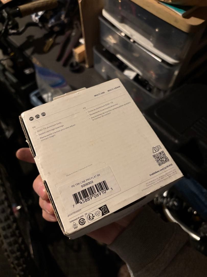 TREK LINE PRO Pedal トレック　ペダル　アルミ　mtb
