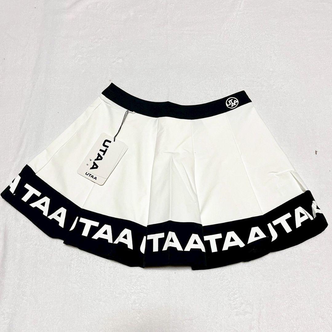 新品　UTAA　ユタ　ゴルフ　トップス＆スカートセット　ホワイト　M