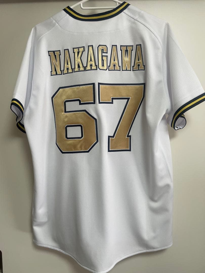 オリックスバファローズ ユニフォーム 67 中川圭太