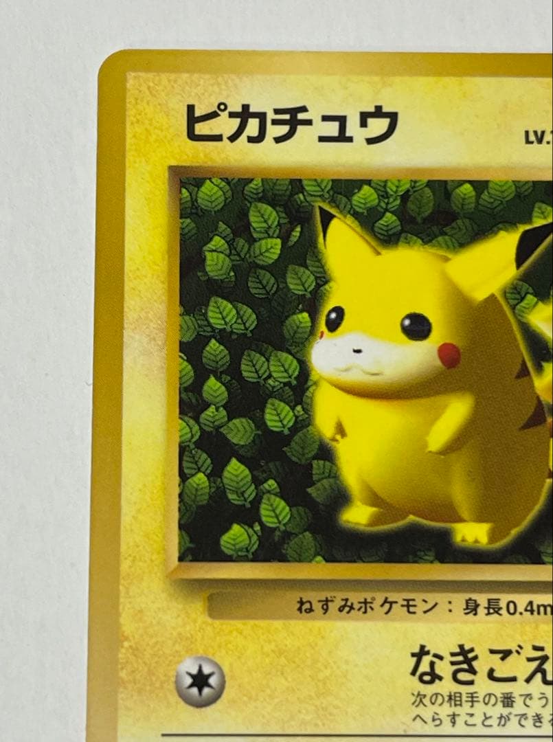 ピカチュウ　旧裏　コロコロコミック　光沢あり　誤表記　ken sugimori