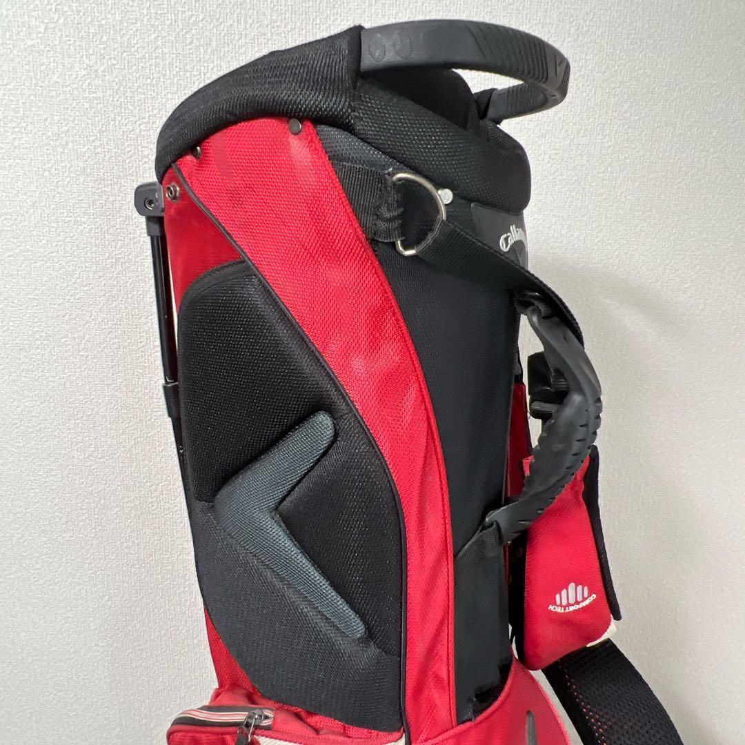 キャロウェイ スタンド式キャディバッグ レッド Callaway ゴルフバッグ