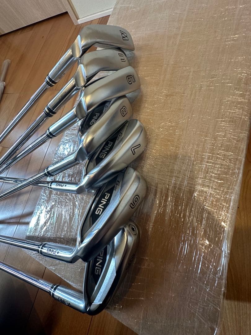 PING425 アイアンセット 7本セット　#5〜9、U、W